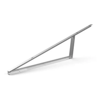 Stredný montážny trojuholník 15° vertikálna orientácia modulov K-07-S-15N