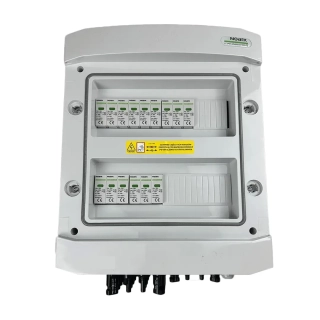 Rozvádzač EM-317N_DC s prepäťovou ochranou Noark 1000V typ 1+2, 5x PV string, 5x MPPT